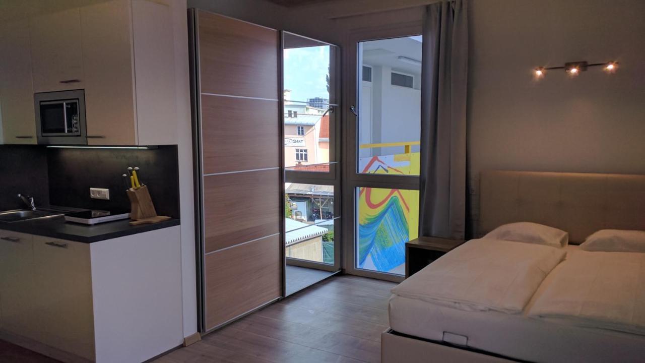 211 Amsterdam, Studio Apartment, 30M2 1-4 Pers Klagenfurt am Woerthersee Eksteriør bilde